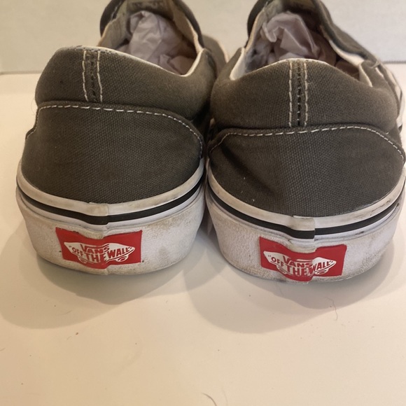 Vans Men’s (8) Classic Slip On Charcoal Grey - Picture 5 of 5
